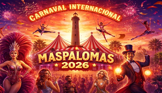 Maspalomas slaat de tent op voor zijn carnaval 2026