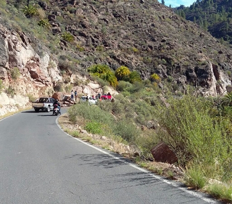 Twintig wegen op Gran Canaria blijven afgesloten vanwege storm Therese!