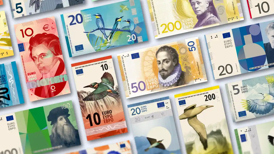 Nieuwe eurobiljetten zullen de Canarische Eilanden tonen