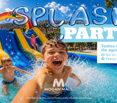 Mogán Mall maakt van de dinsdagen in augustus één groot waterfeest voor het hele gezin