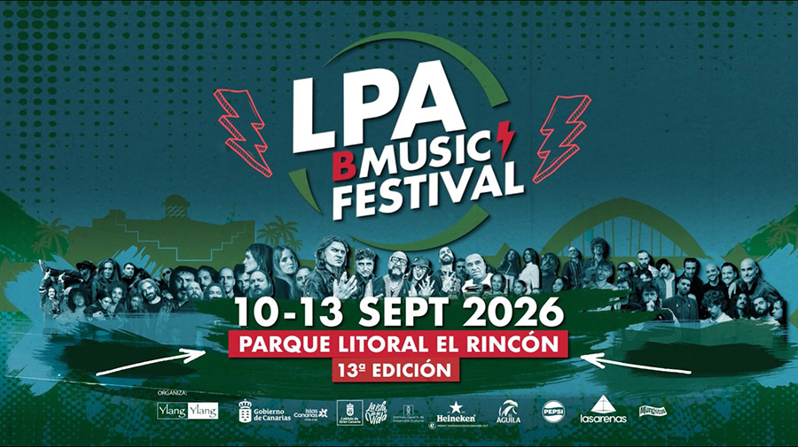 LPA B Music Festival 2026 breidt uit naar vier dagen in Las Palmas de Gran Canaria