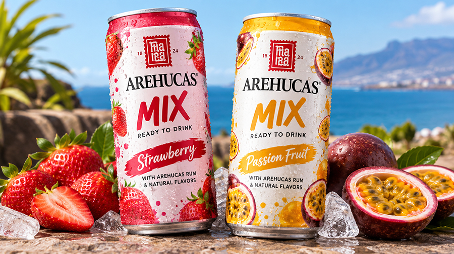 Arehucas en Clipper lanceren eerste kant-en-klare combinatie drank