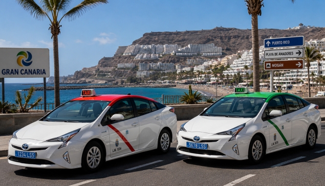 Taxi's op Gran Canaria krijgen noodknoppen die rechtstreeks met de politie zijn verbonden
