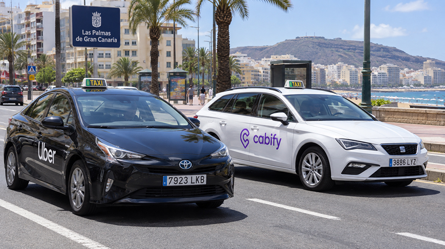 Einde van het taximonopolie in Maspalomas: Uber en Cabify komen naar het zuiden van Gran Canaria