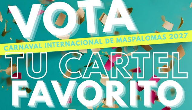 Publieke stemming geopend voor de verkiezing van de affiche van het Internationale Carnaval van Maspalomas 2027