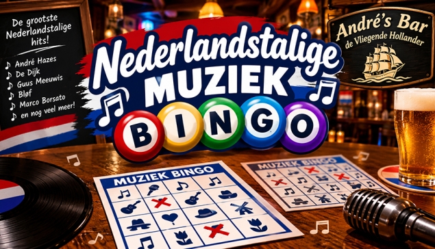 Nederlandstalige Muziek Bingo - 19 Oktober 2026