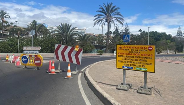 Omvangrijke wegwerkzaamheden in Maspalomas
