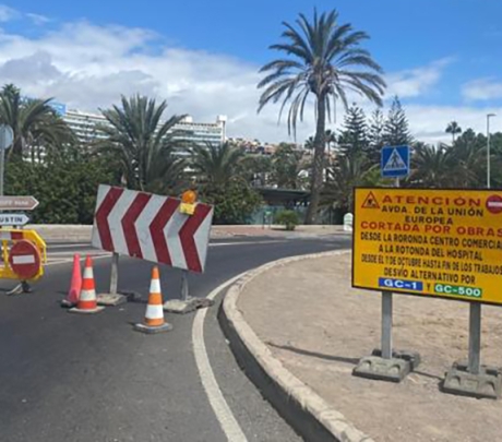 Omvangrijke wegwerkzaamheden in Maspalomas